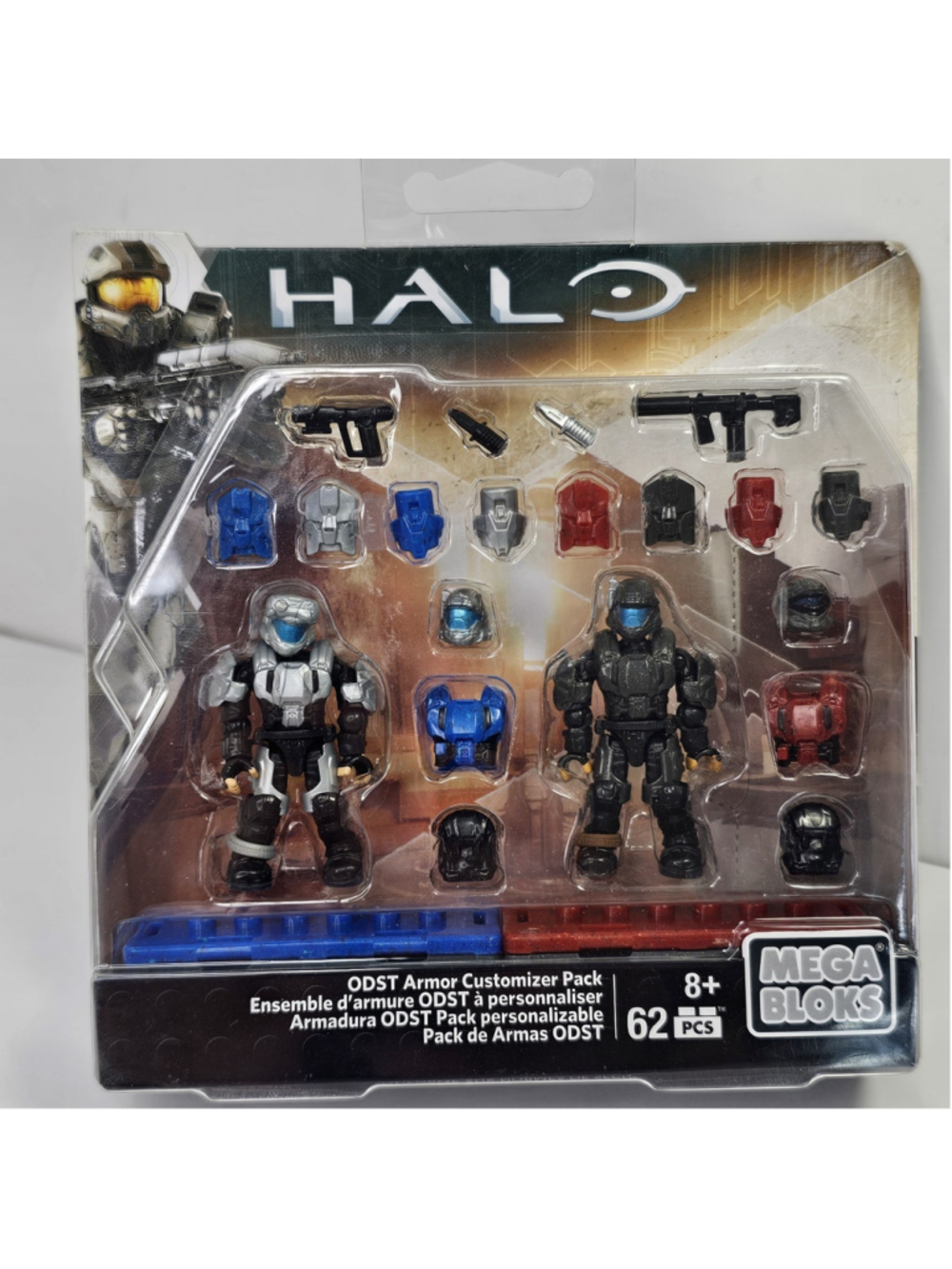 SEALED Mega Bloks Halo DPJ83 ODST ARMOR CUSTOMIZER PACK Brand New 62 pcs